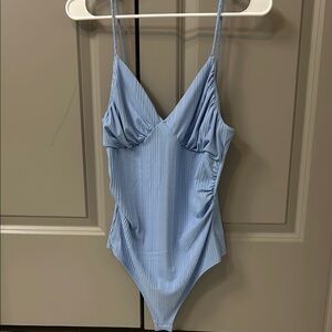 Blue Women's Bodysuit